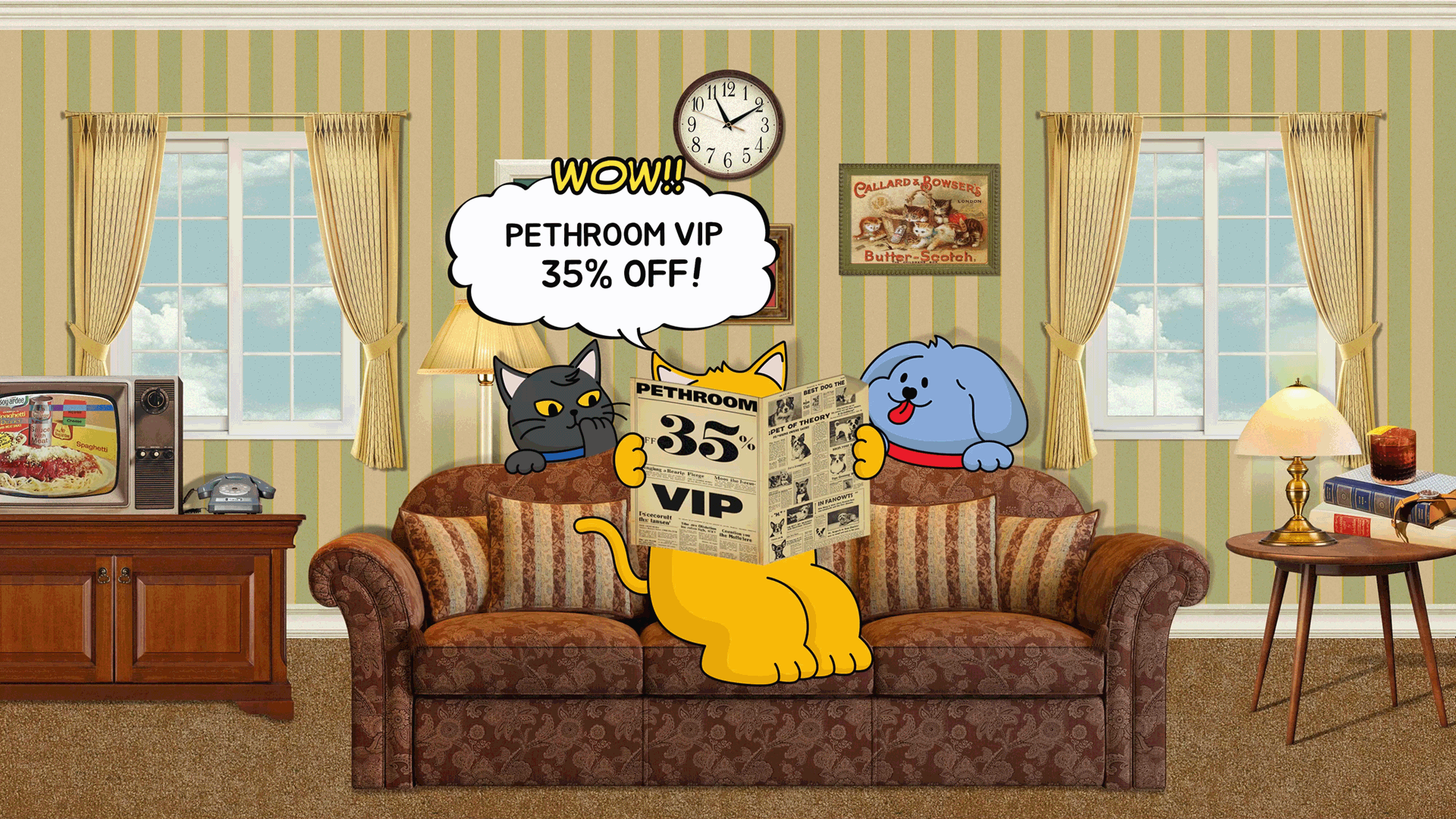 WOW PETHROOM VIP 35% OFF!