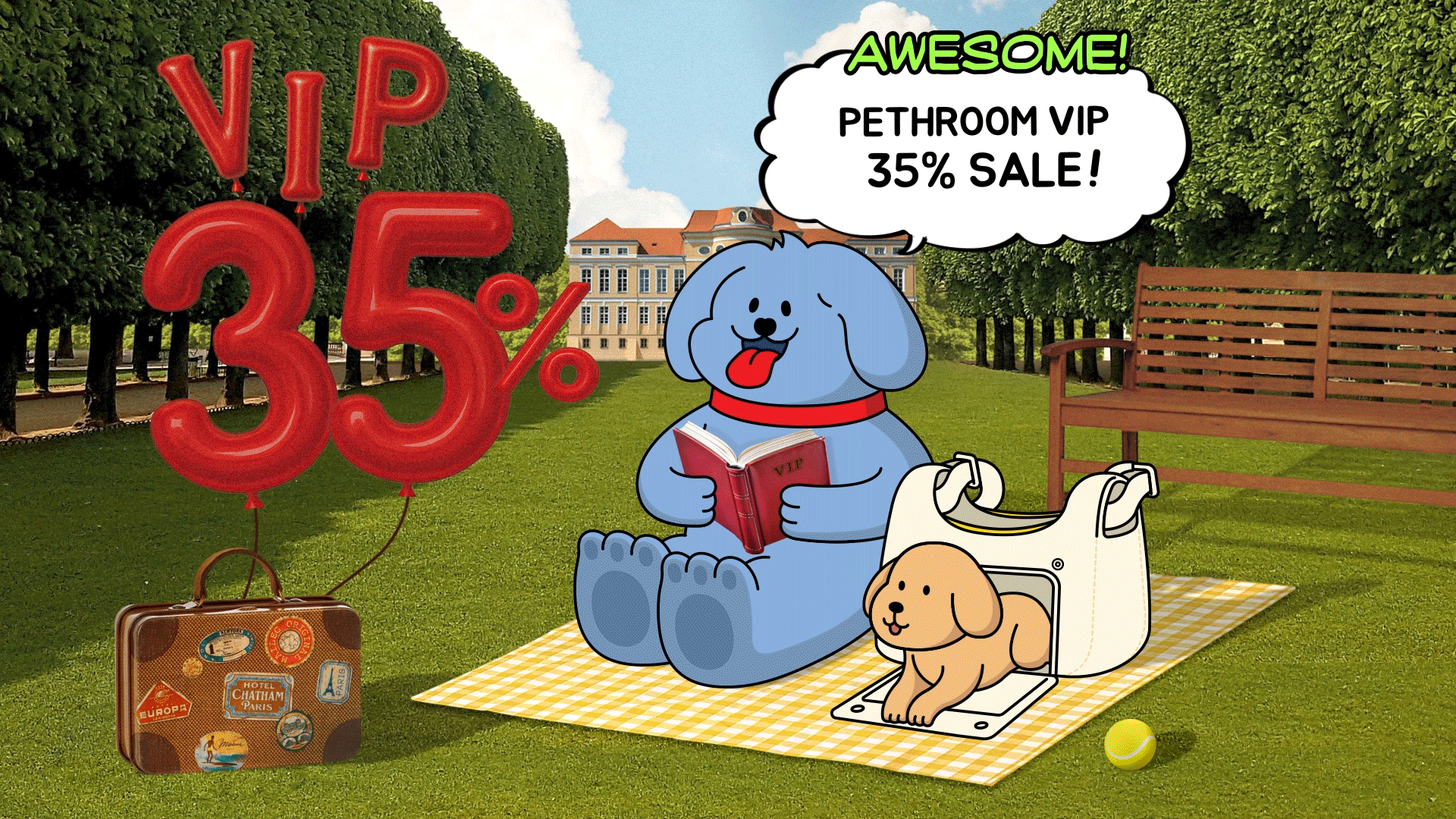 AWESOME PETHROOM VIP 35% SALE!